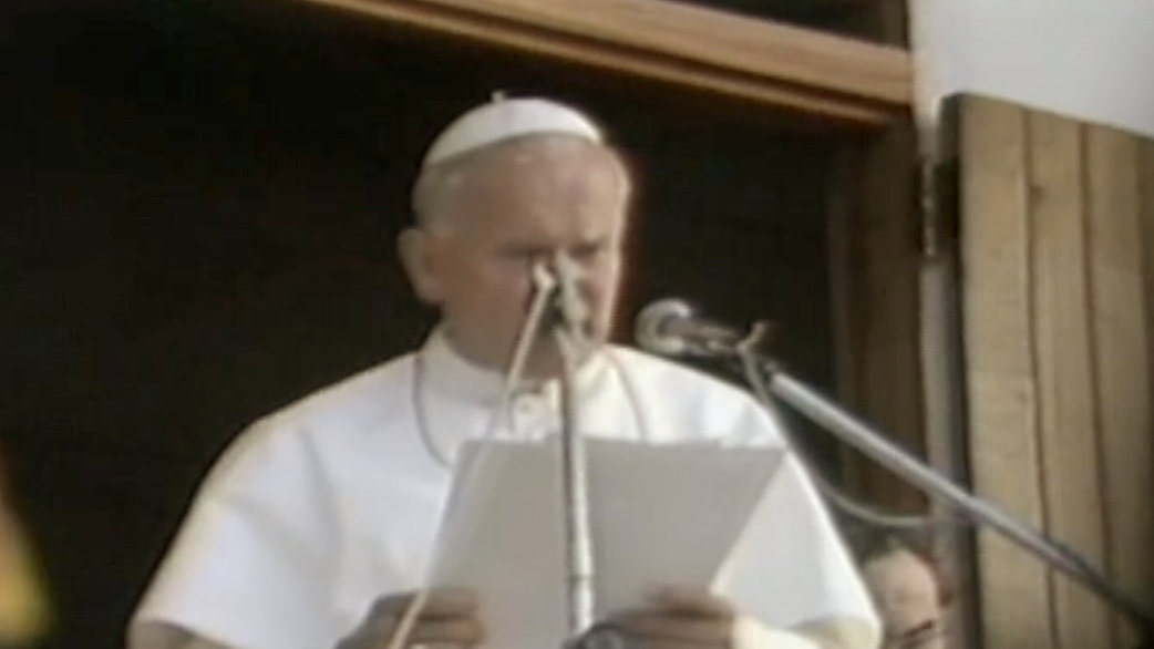 Papa João Paulo II na Favela do Vidigal